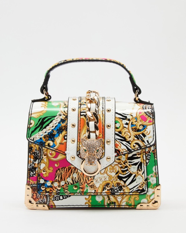 Aldo Minibaro Top Håndtag Taske Lys Multi Fashion