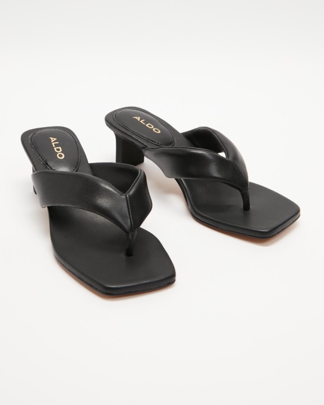 Aldo Fashion Sorte Auday String-hæl