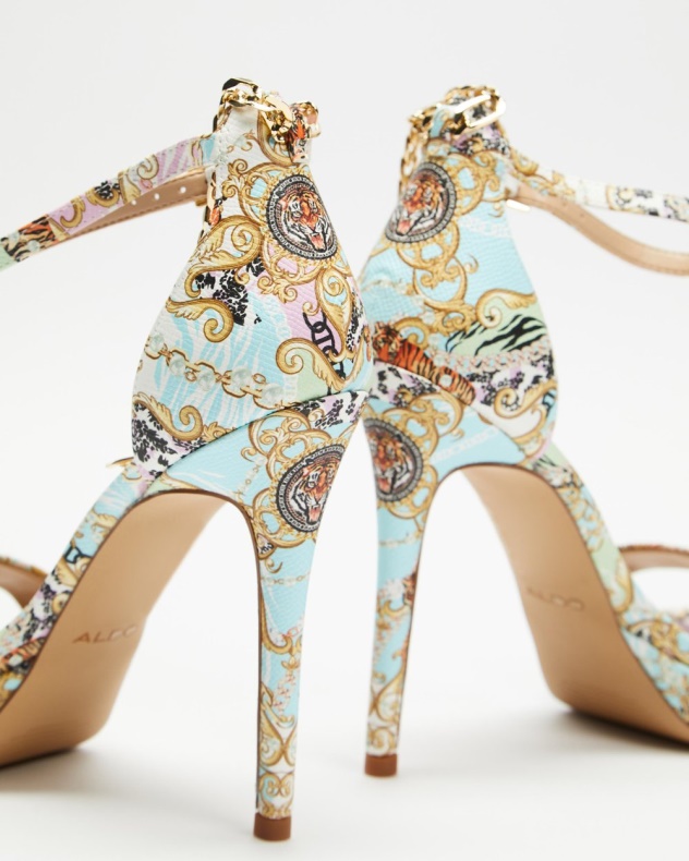 Aldo Fashion Multi Scarlettchain Sandaler Med Hæl