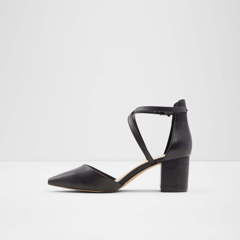 Adralen Sko Med Hæle Sorte Aldo Mode