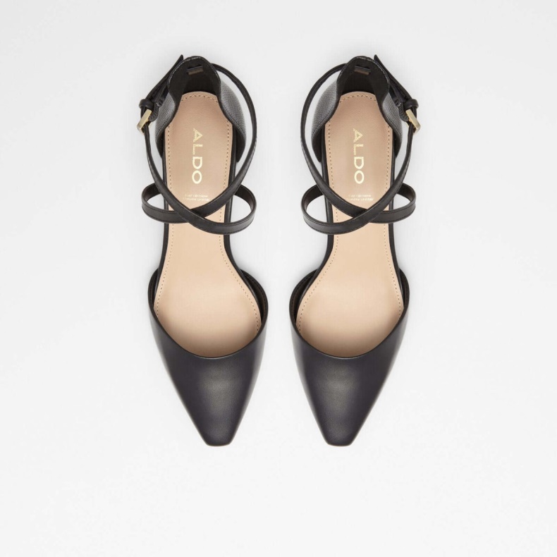 Adralen Sko Med Hæle Sorte Aldo Mode