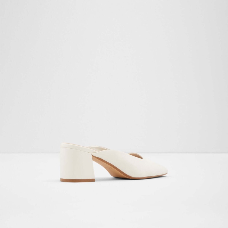 Aldo Breerwen Sko Med Hæle Hvid Mode