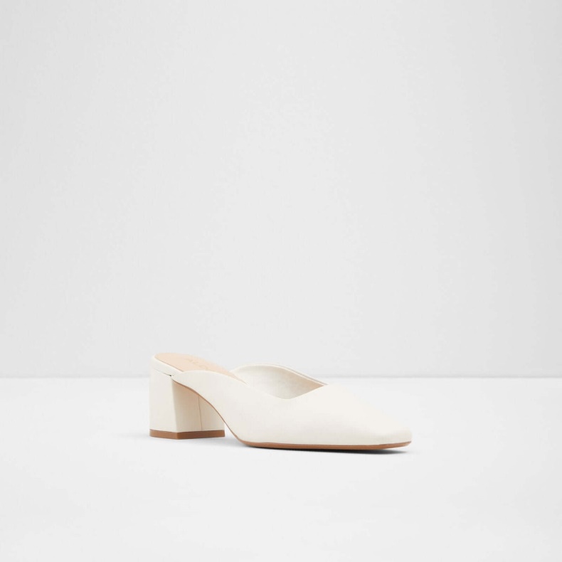 Aldo Breerwen Sko Med Hæle Hvid Mode