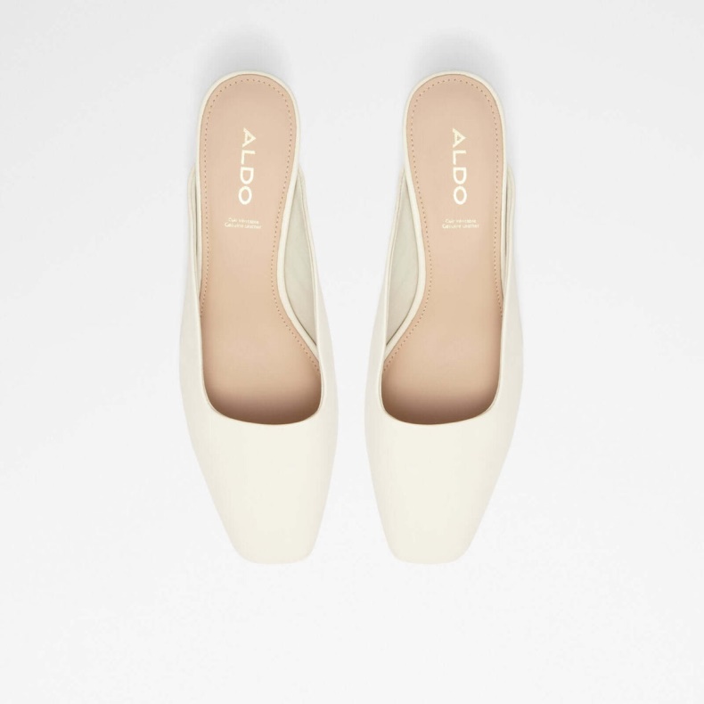 Aldo Breerwen Sko Med Hæle Hvid Mode