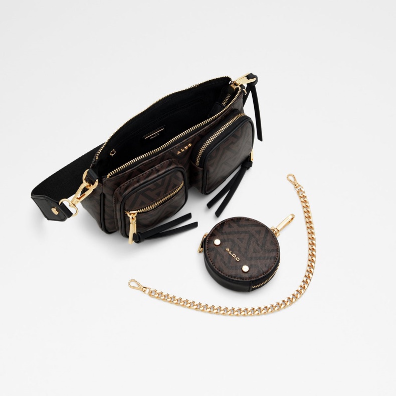 Aldo Brun Modeikonistrop Cross Body Taske