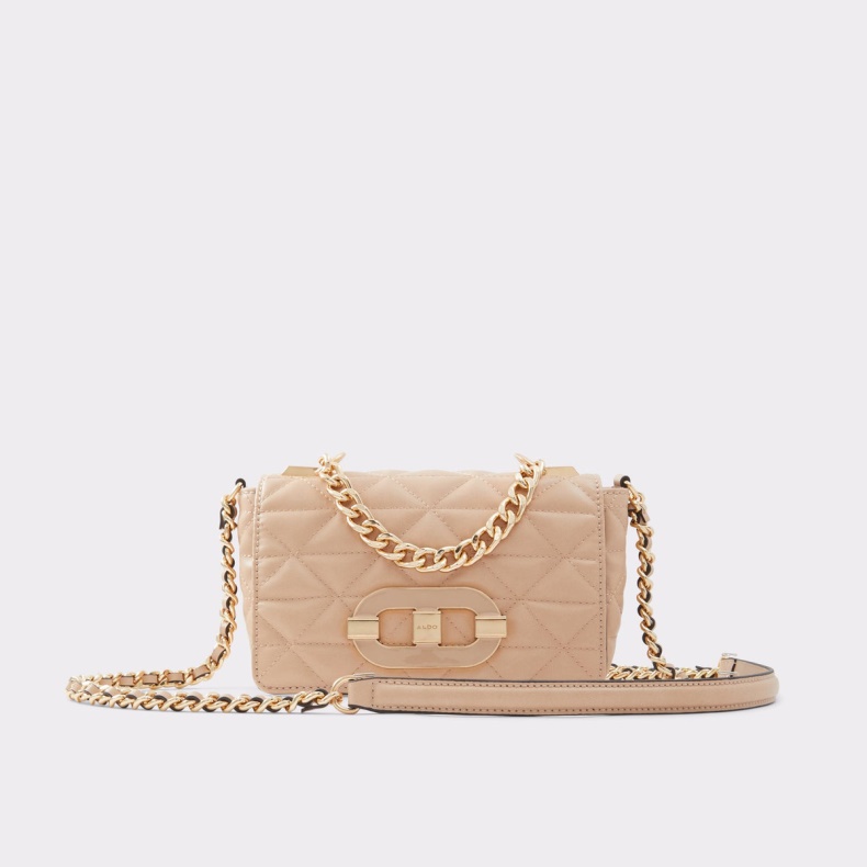 Aldo Fashion Medium Beige Læder