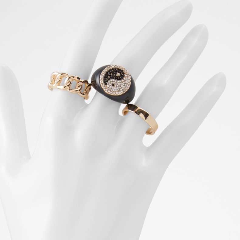 Sort-guld Multi Fashion Aldo Zipney