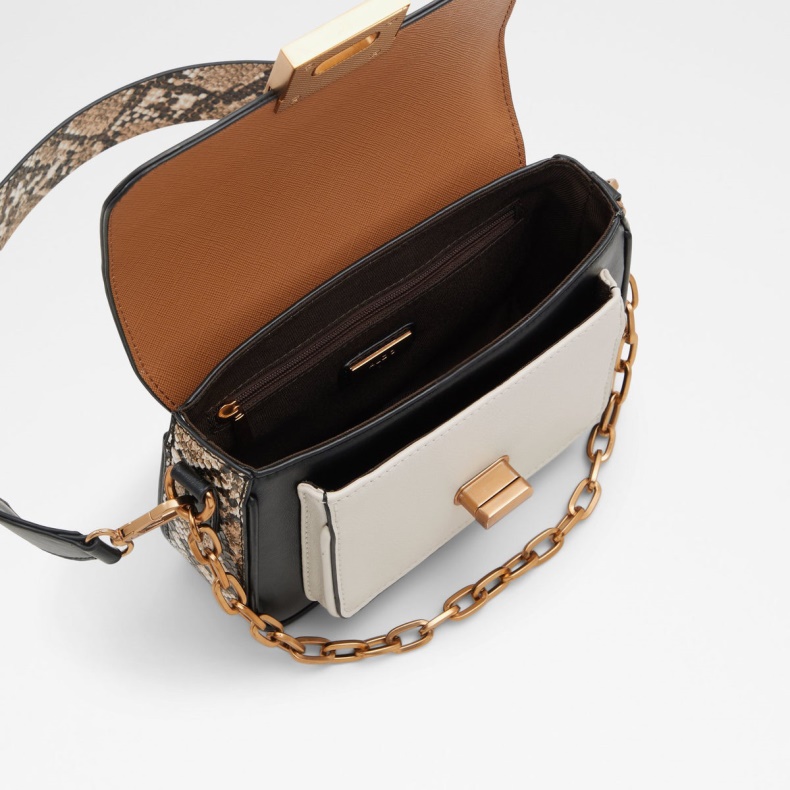 Brun Celestica Cross Body Taske Aldo Mode