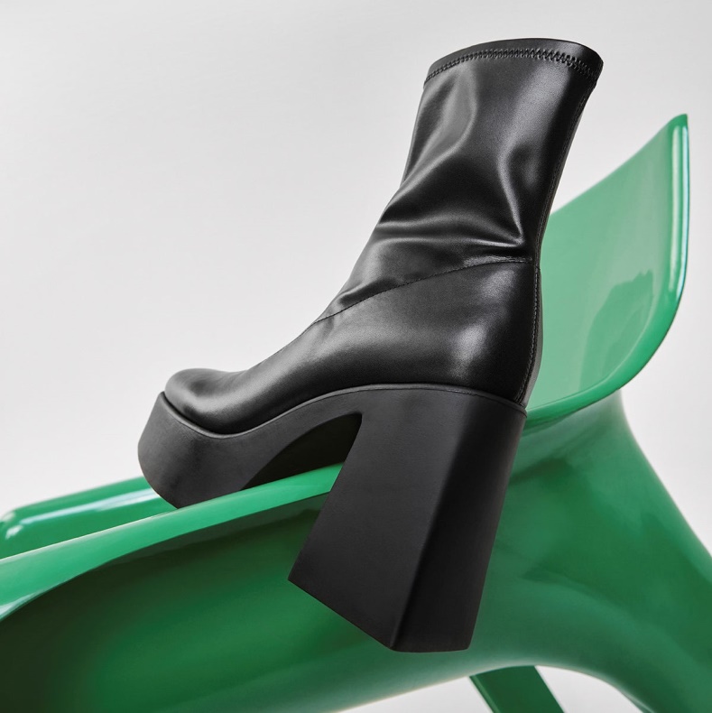 Fashion Aldo Sort Grandstep Ankelstøvle