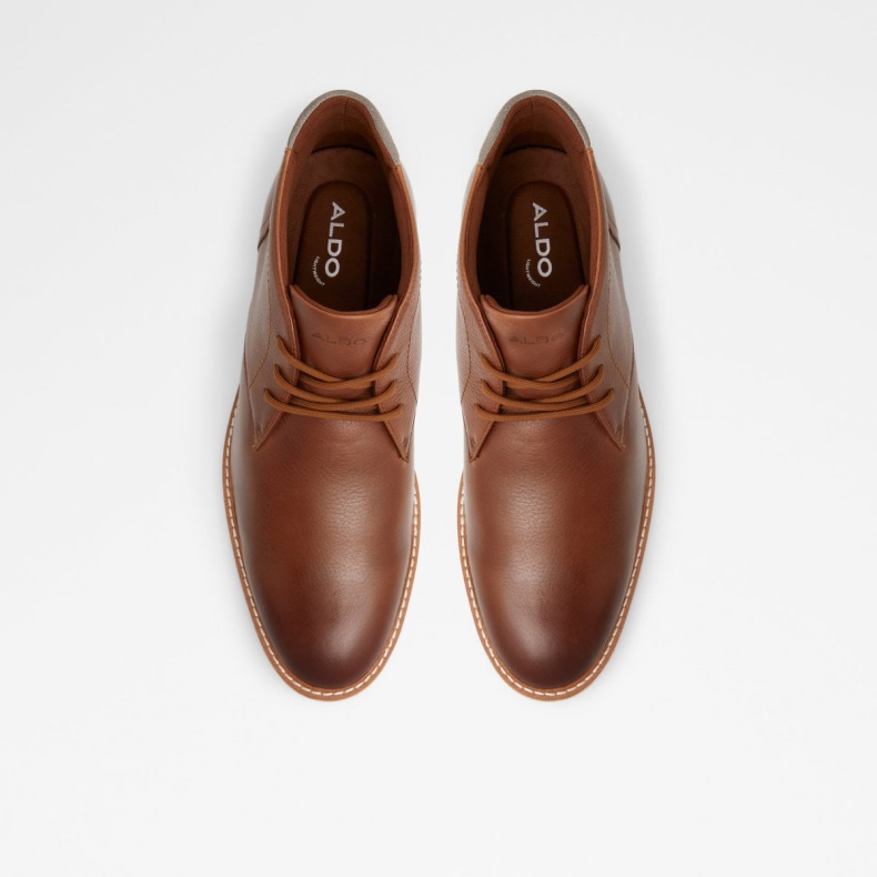 Mode Aldo Forestgrip Sko Cognac Med Snøre