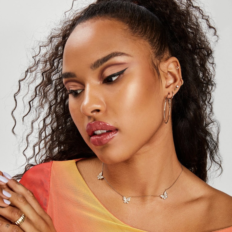 Mode Aldo Papilya Guld-klar Multi