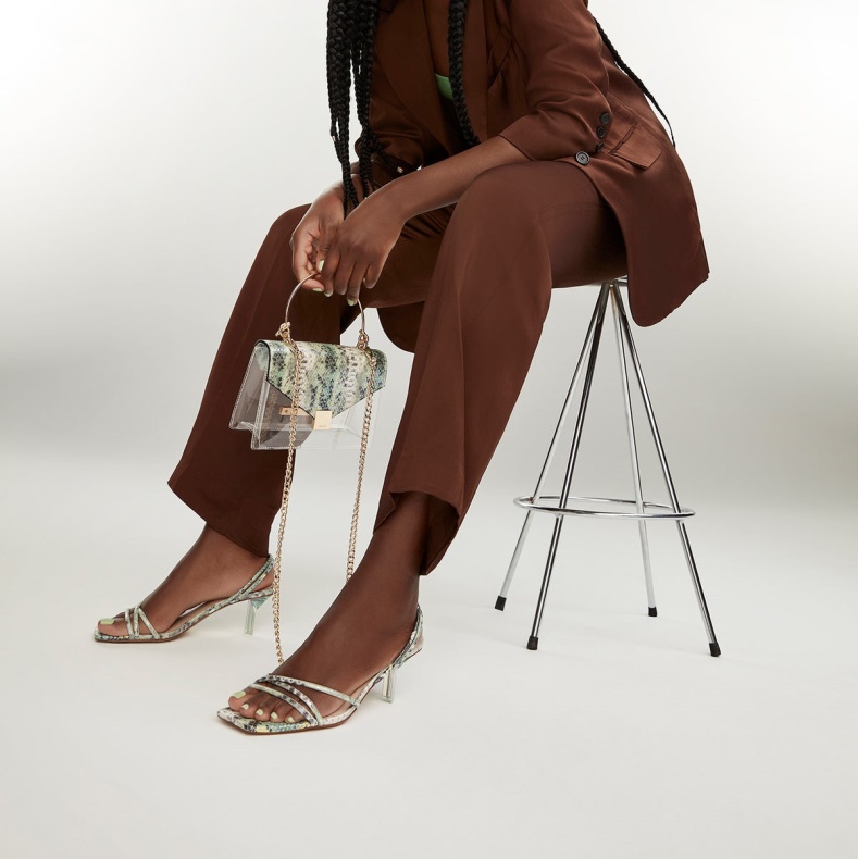 Mode Aldo Pythonda Sandaler Med Hæl