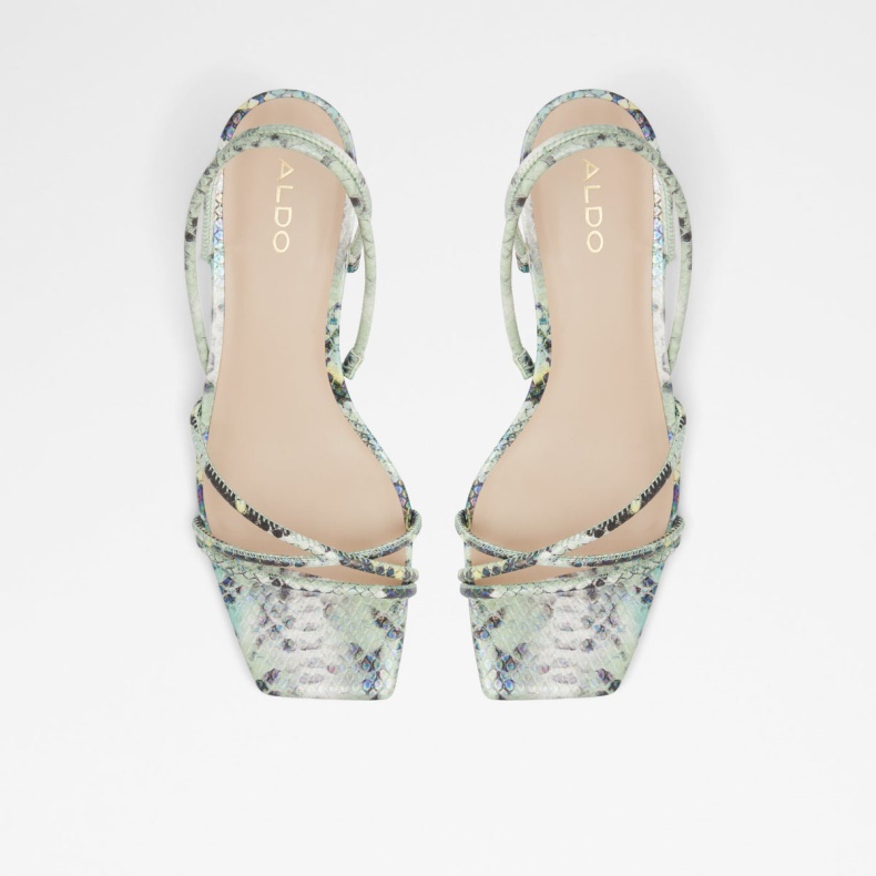 Mode Aldo Pythonda Sandaler Med Hæl