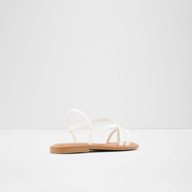 Mode Aldo Hvide Broasa Flade Sandaler