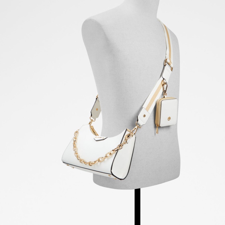 Fashion Aldo Hvid Nanalaraen Cross Body Taske