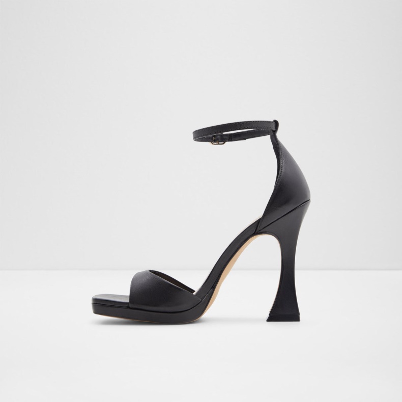 Fashion Sorte Aldo Siza Sandaler Med Hæl