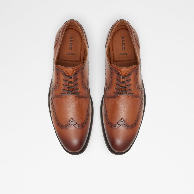 Mode Cognac Aldo Laurier Snøresko