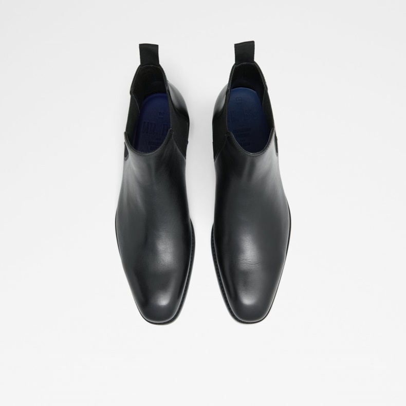 Aldo Aboide Chelsea Støvle Sort Mode