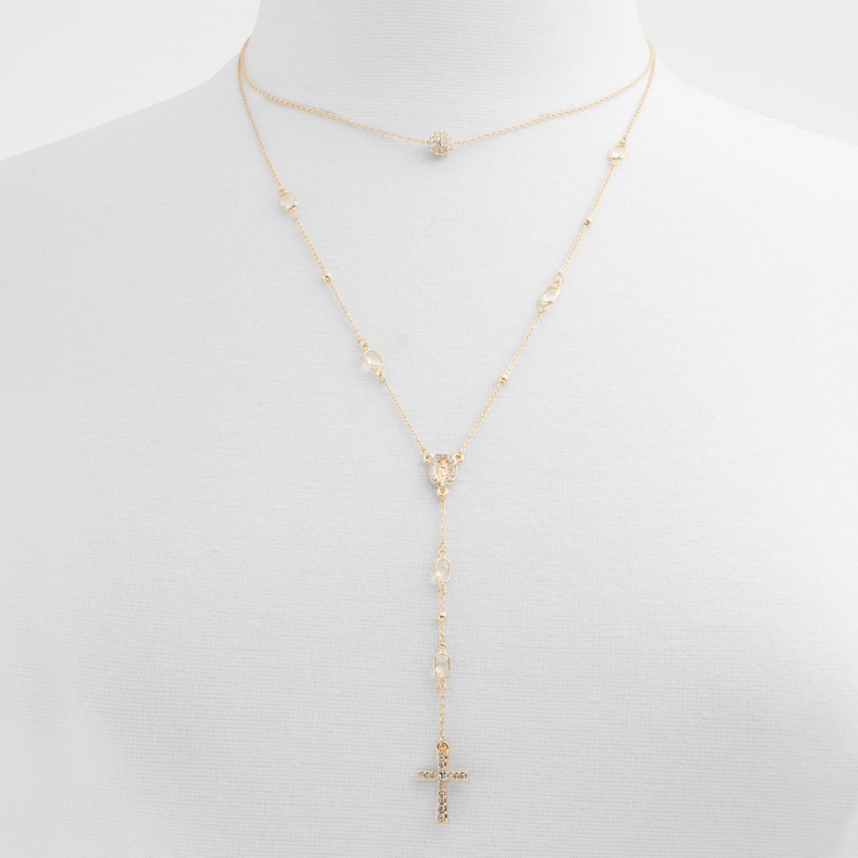 Mode Guld-klar Multi Aldo Acerad Halskæde