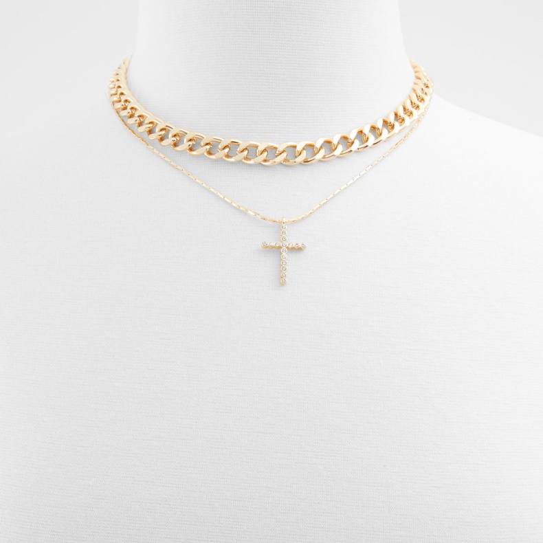 Aldo Fashion Acerani Halskæde Guld-klar Multi