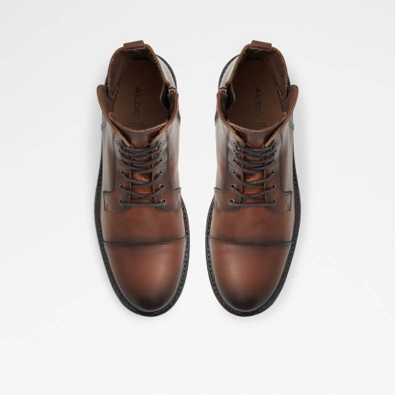 Aldo Fashion Mørkebrun Ny Ankomst Adrardosien Snørestøvle