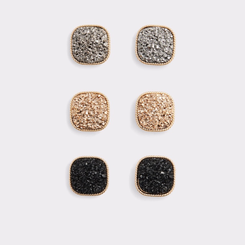 Sidste Chance Adrollan øreringe Mode Sort Aldo