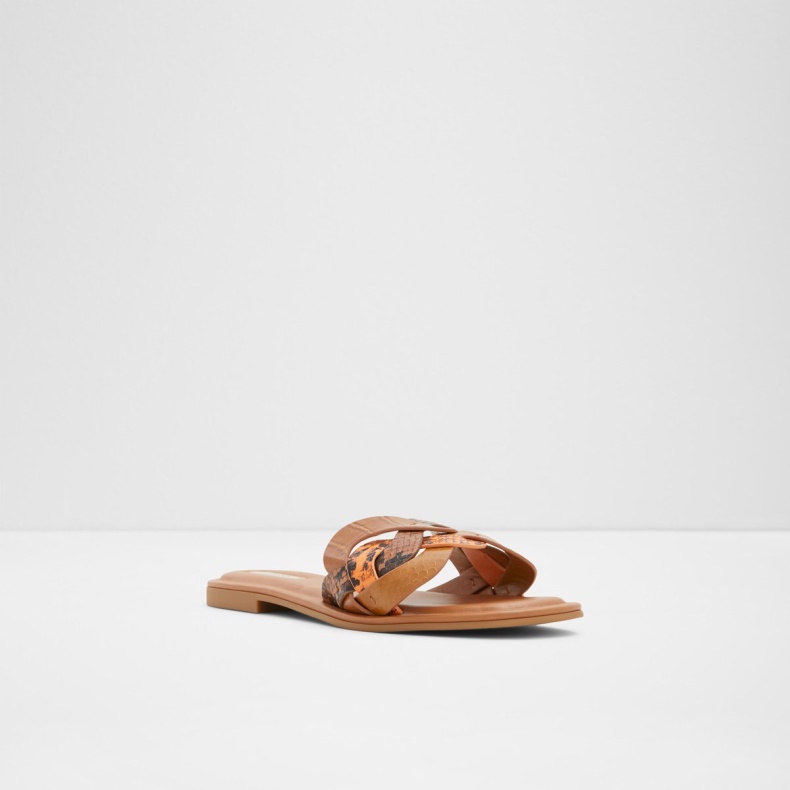 Brun Multi Adwilaviel Slide Sandal Aldo Mode