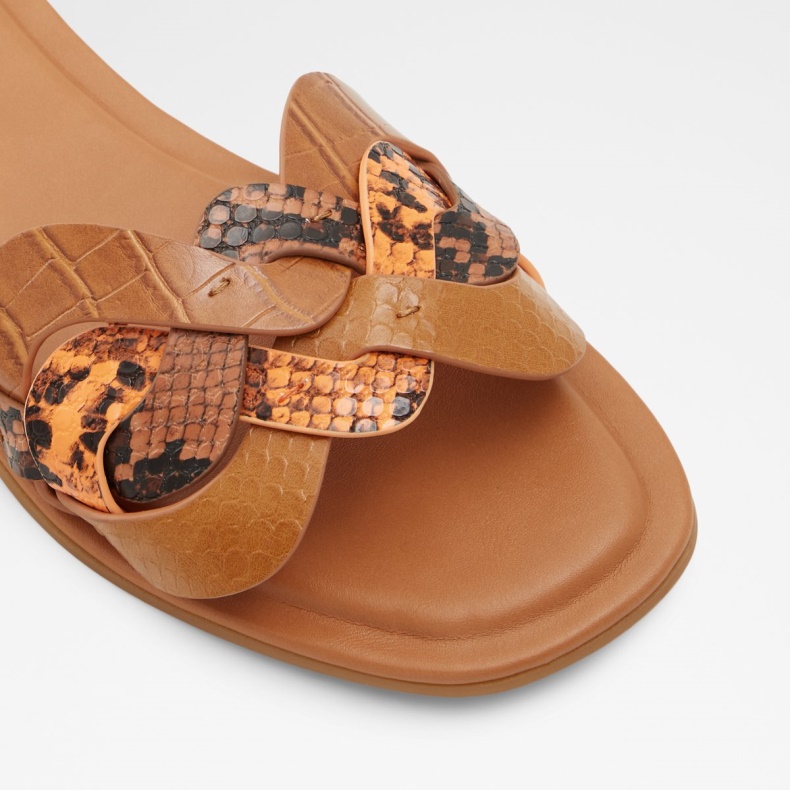Brun Multi Adwilaviel Slide Sandal Aldo Mode
