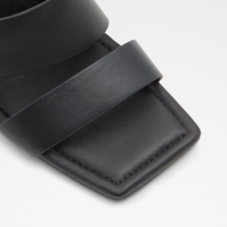 Sort Aerno Højhælet Sandal Blokhæl Fashion Aldo