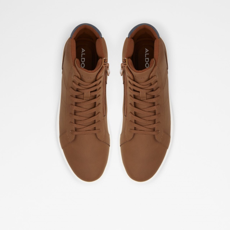 Fashion Aldo Cognac Afiac Høj Top Sneaker Cup Sål