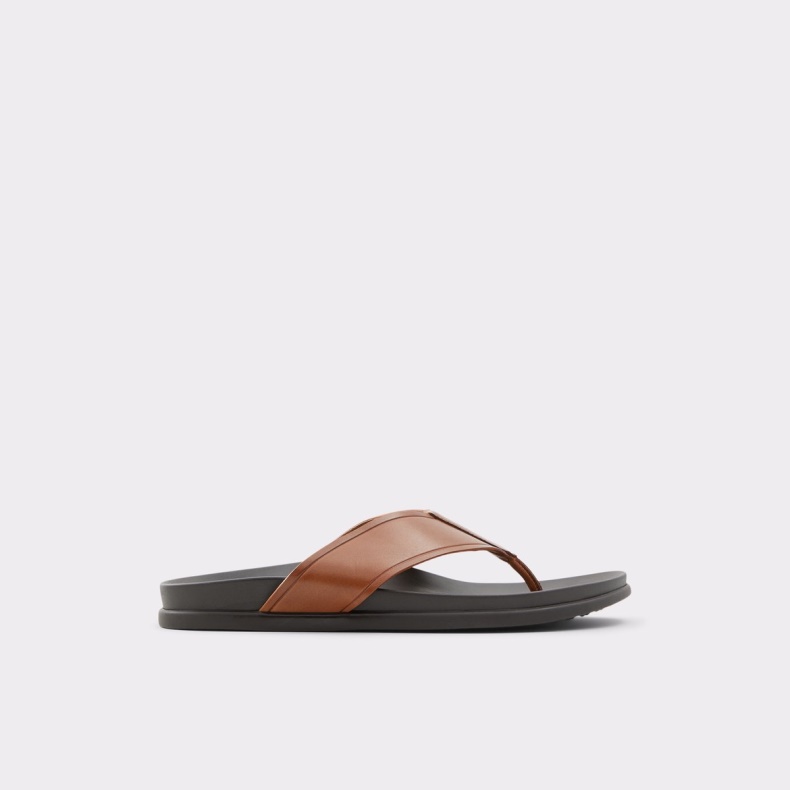 Mode Aldo Afuthien Flip Flops Cognac