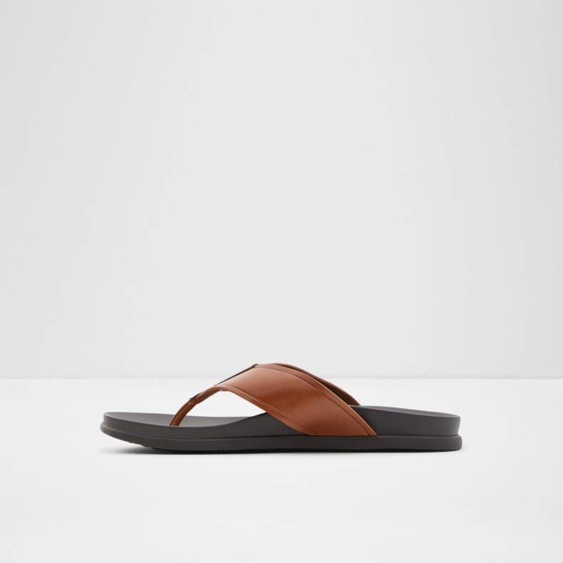 Mode Aldo Afuthien Flip Flops Cognac