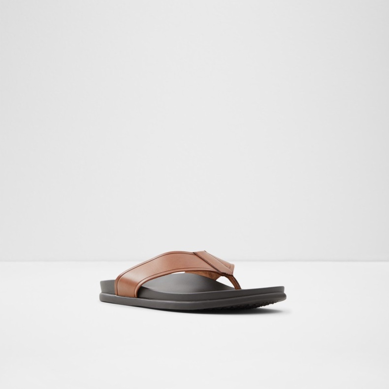 Mode Aldo Afuthien Flip Flops Cognac