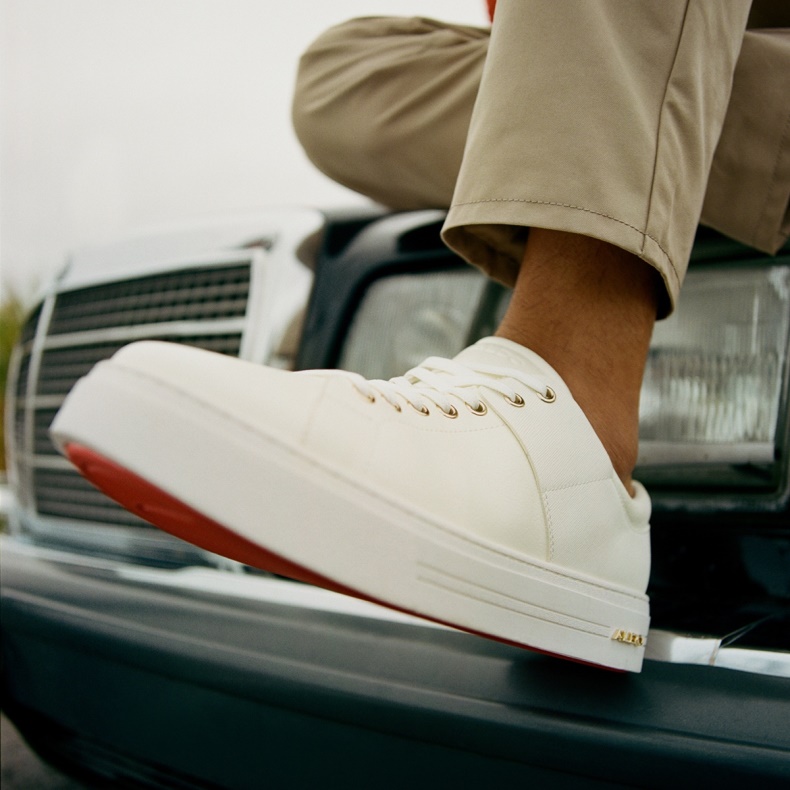 Hvid Agassi Lav Top Sneaker Aldo Mode