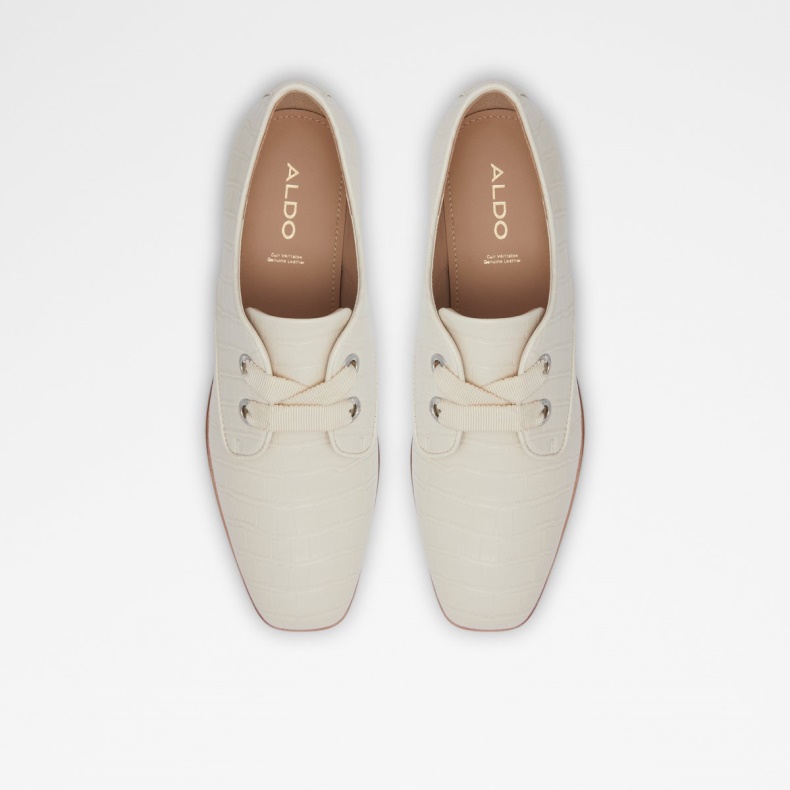 Hvid Mode Aldo Agwenna Oxford Sko