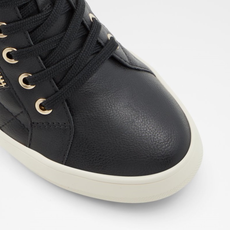 Mode Sort Syntetisk Imiteret Pels Aldo Ailanna