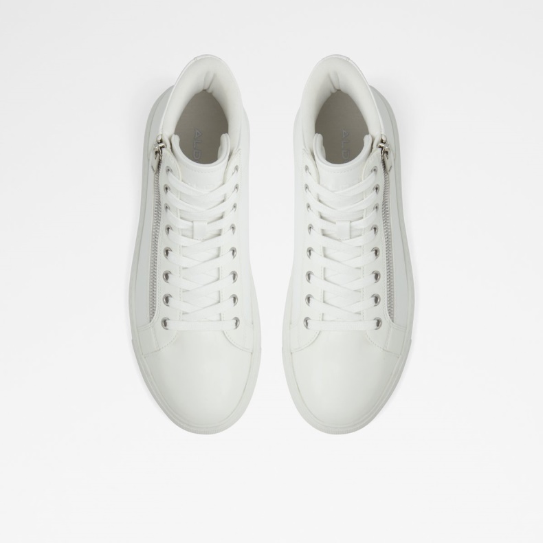 Hvid Fashion Aldo Alpha High Top Sneaker Cup Sål