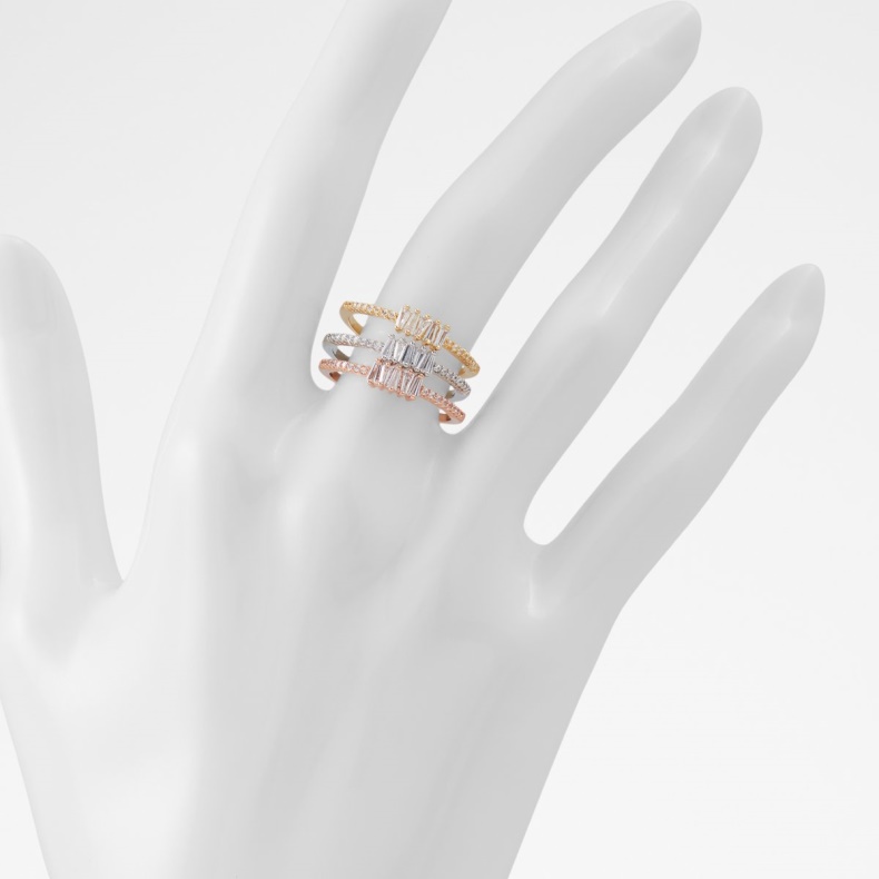 Aroeveth Ring Aldo Fashion Metallic Multi