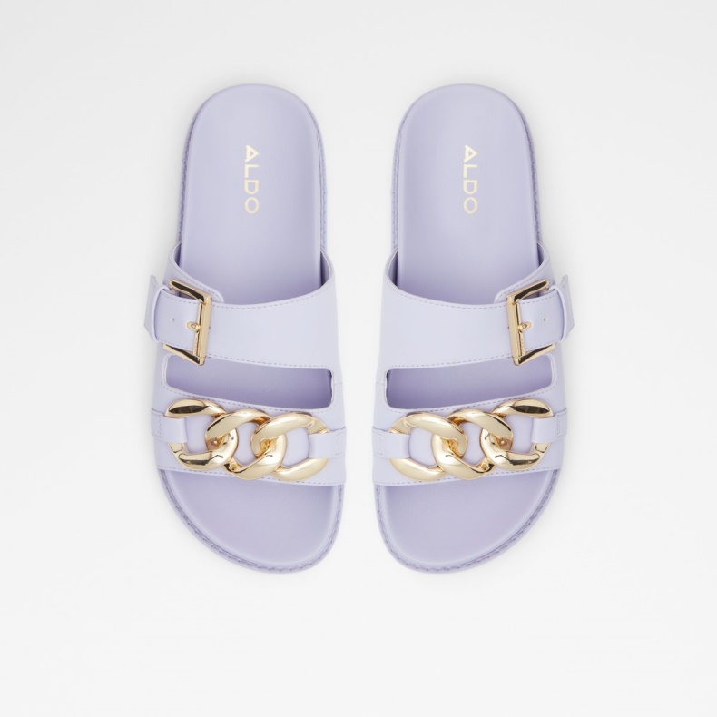 Asae Slide Sandal Aldo Fashion Lilla