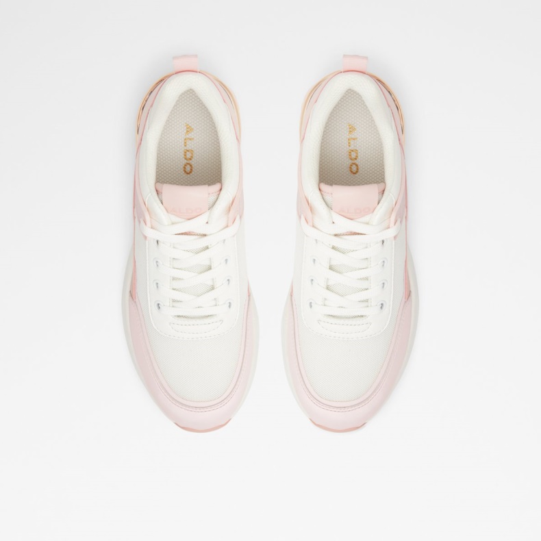 Aldo Fashion Lys Pink Azuria Wedge Sneaker Jogger Sål