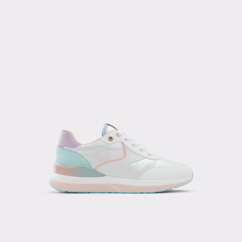 Pastel Multi Azurio Wedge Sneaker Jogger Sål Aldo Mode