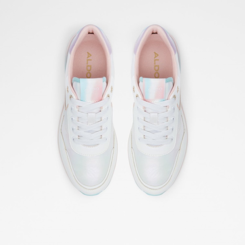 Pastel Multi Azurio Wedge Sneaker Jogger Sål Fashion Aldo