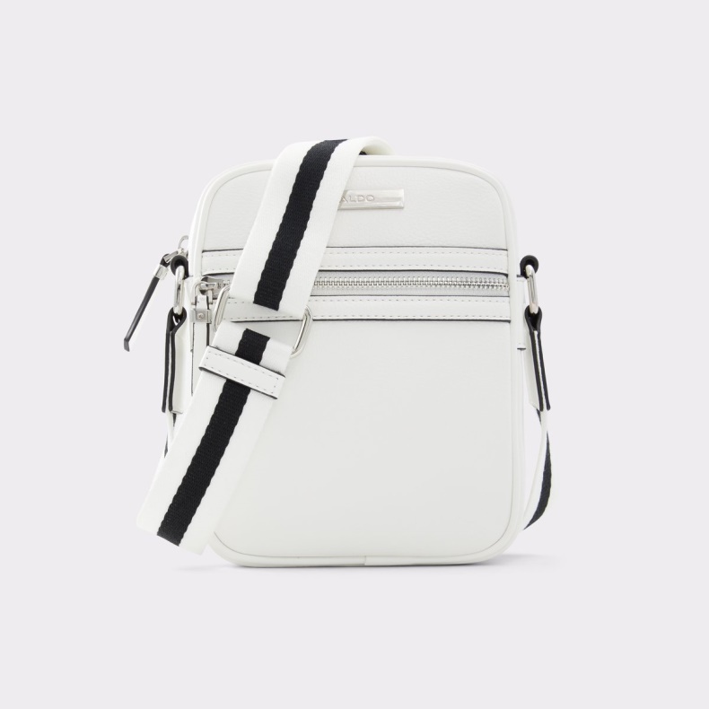 Mode Hvid Lav Lager Bandslam Crossbody Taske Aldo