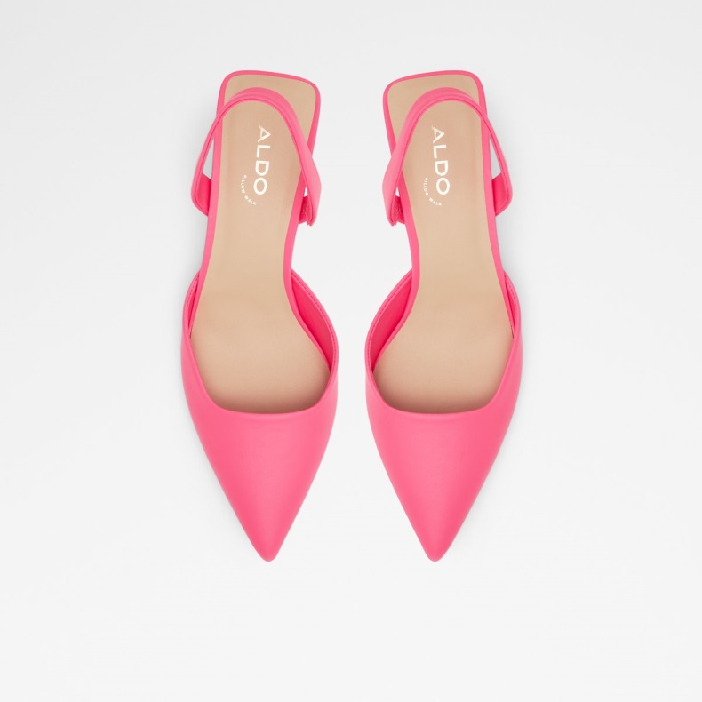 Aldo Fashion Basanti Sling Back Højhælet Lys Pink