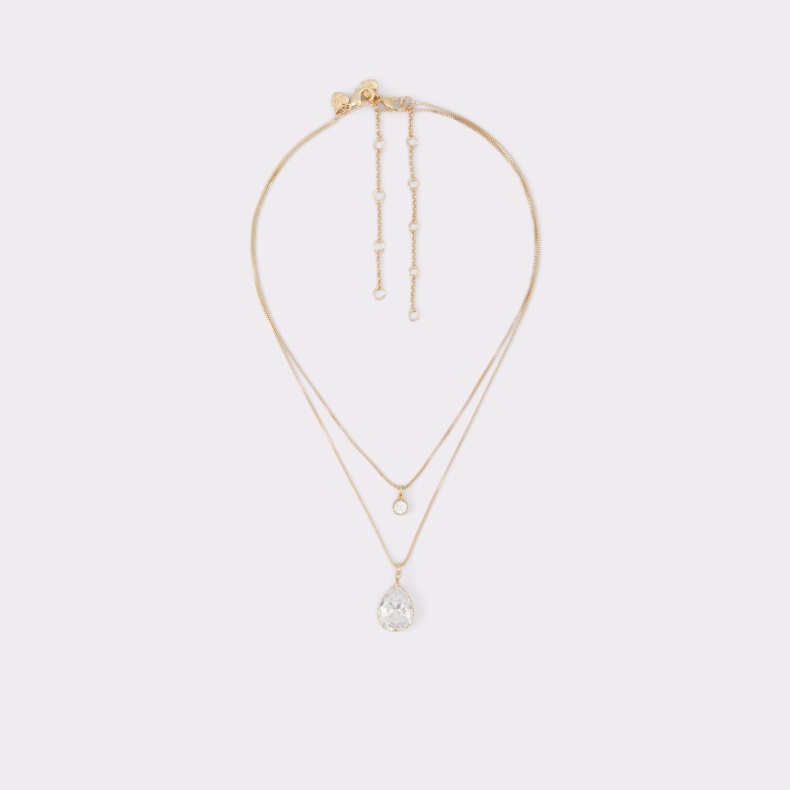 Guld-klar Multi Beauceronee Halskæde Fashion Aldo