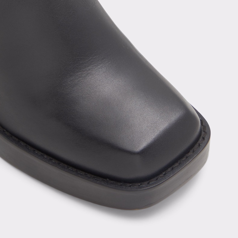 Mode Sort Ny Ankomst Benrubin Ankelstøvle Blokhæl Aldo