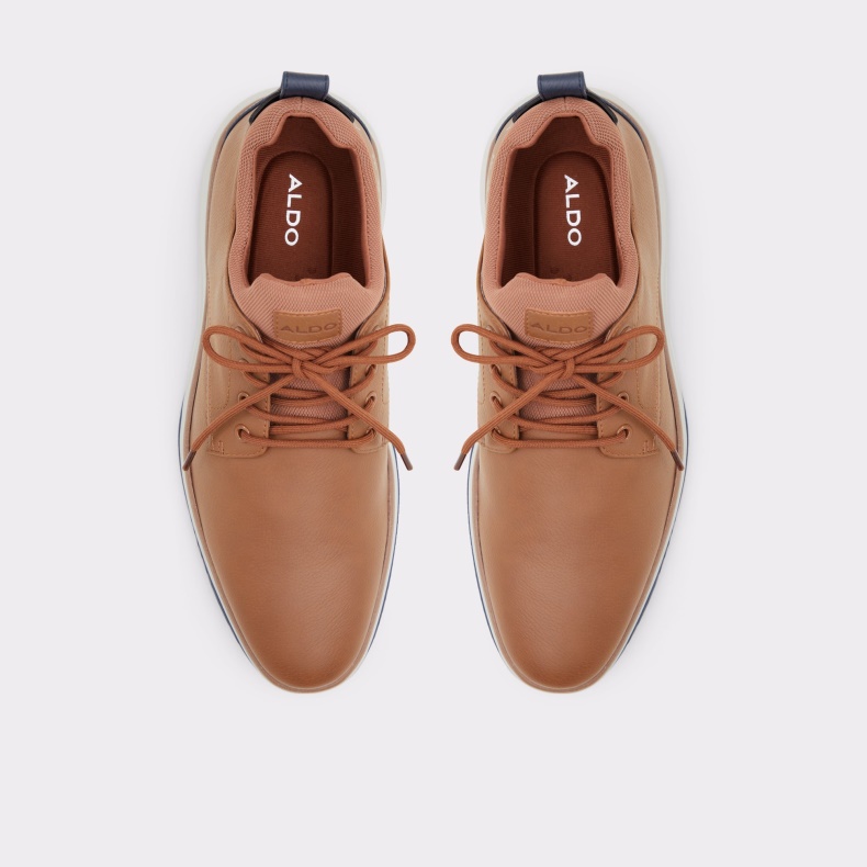 Cognac Aldo Fashion Bergen Oxford Sko