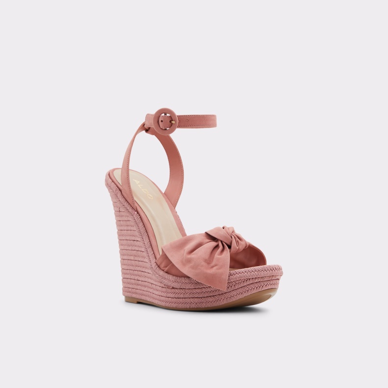 Mode Lys Pink Besch Kile Sandal Kilehæl Aldo