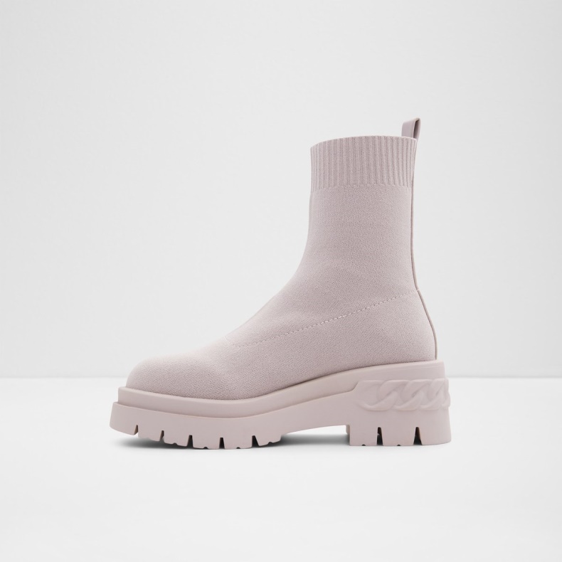 Aldo Grå Fashion Bigact Strømpe Støvle Lug Sål