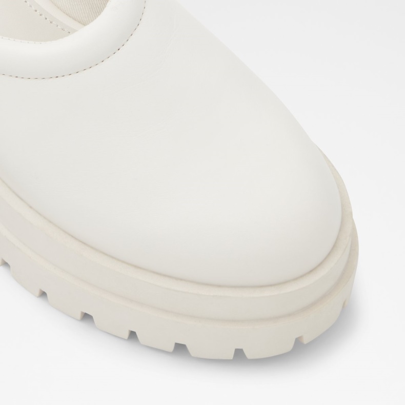 Aldo Hvid Fashion Biglease Platform Mule Lug Sål